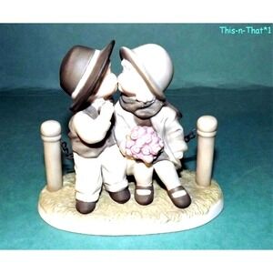 ENESCO Porcelain Figurine 1996 With Love And Kisses